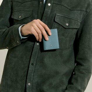 Mini Wallet 4cc in Grain Leather