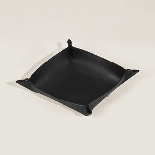 Medium Catch Tray in Grain Leather