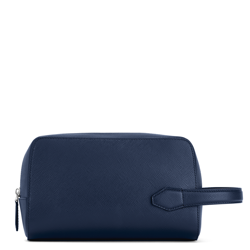Kosmetik-Clutch aus Sartorial Leder - 4