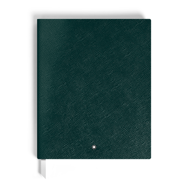 Large Notebook in Sartorial Leather, Lined Pages - 1
