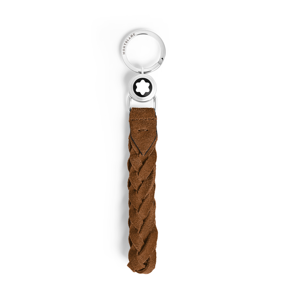 Loop Key Holder in Suede Leather - 1
