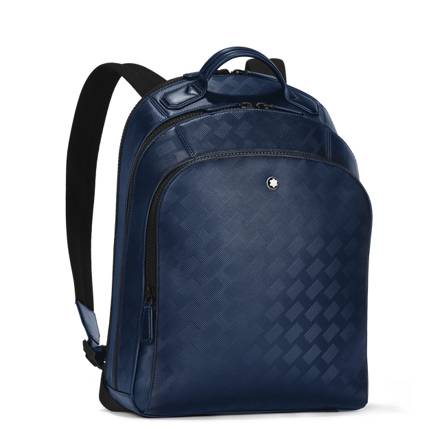 Medium Backpack with 3 Compartments in Extreme Leather - 2