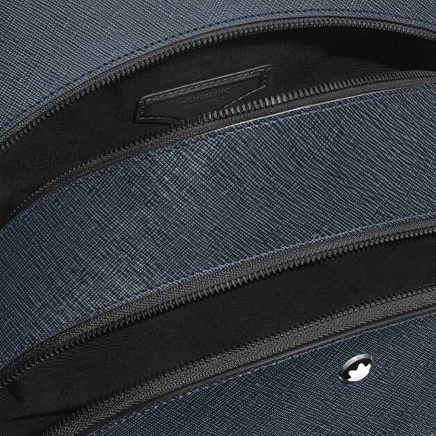 Medium Backpack with 3 Compartments in Sartorial Leather - 6