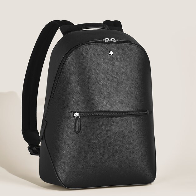 Sac &agrave; Dos Petit Mod&egrave;le en Cuir Sartorial - 3
