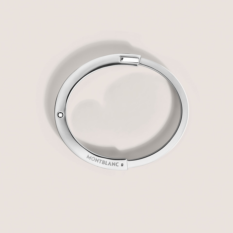 Bangle in Steel with Extreme Pattern - 3
