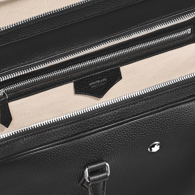 Large Briefcase in Grain Leather - 4