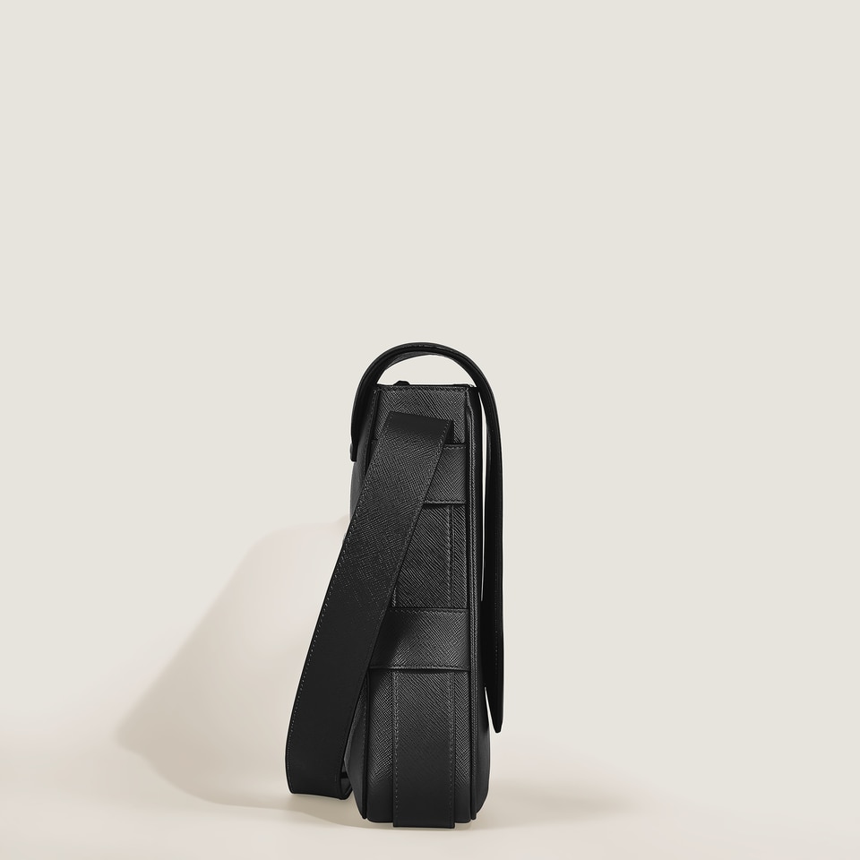 Belt Messenger Bag in Sartorial Leather - 5