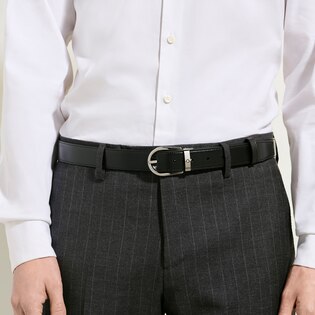Horseshoe 30&nbsp;mm Reversible Belt in Meisterst&uuml;ck Leather