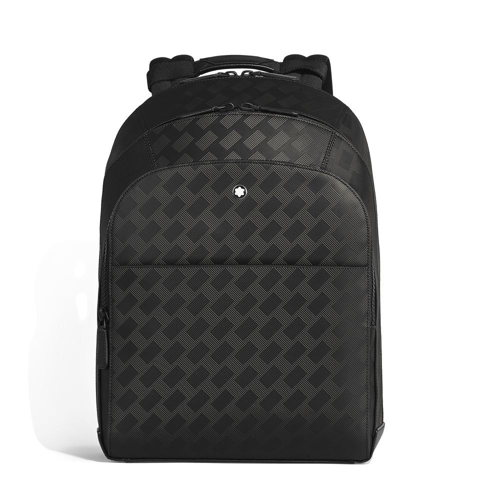 Large Backpack with 3 Compartments in Extreme Leather - 1