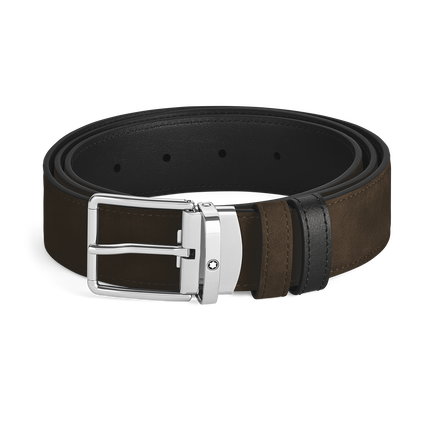 Everyday Buckle Brown/Black 35 mm Reversible Leather Belt