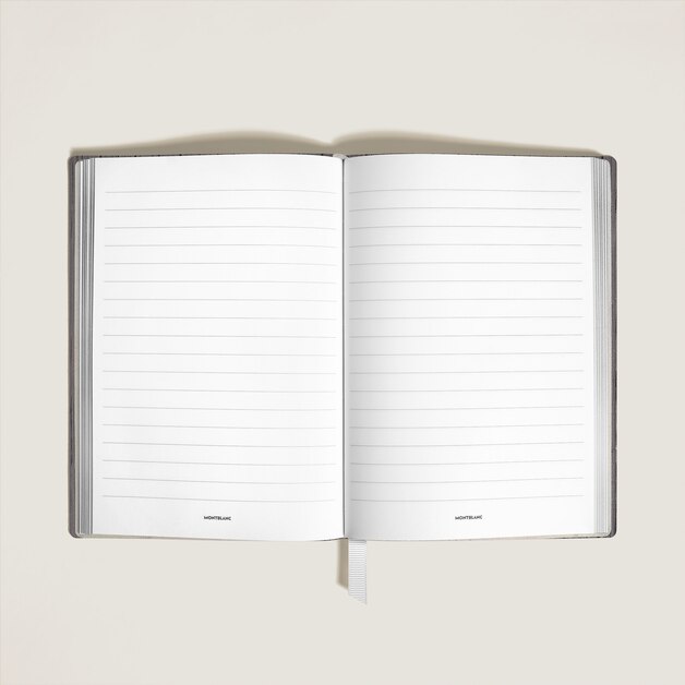 Medium Notebook in Corteccia Leather, Lined Pages - 2