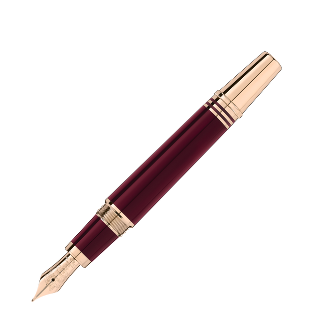 Great Characters John F. Kennedy Special Edition Burgundy Fountain Pen - 5