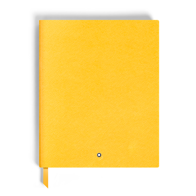 Large Notebook in Sartorial Leather, Lined Pages - 1