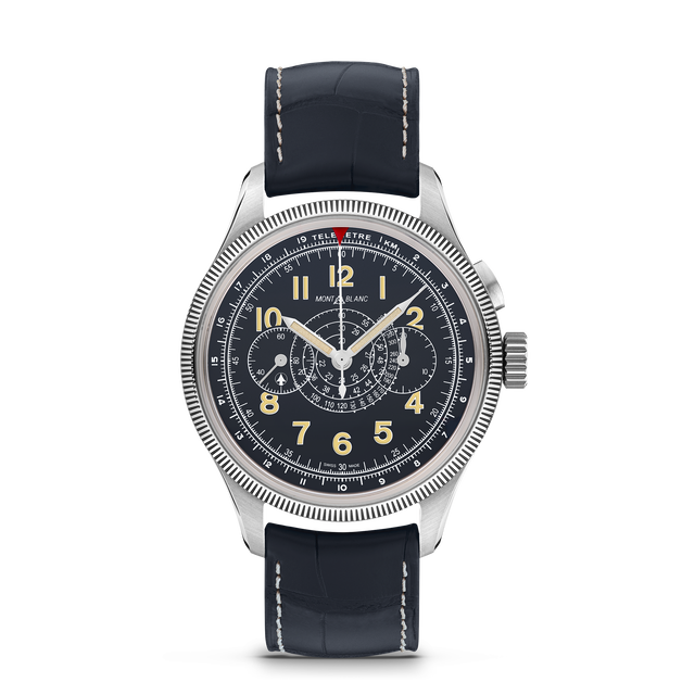 Montblanc 1858 Minerva Monopusher Chronograph Red Arrow Limited Edition - 88 pièces - 1