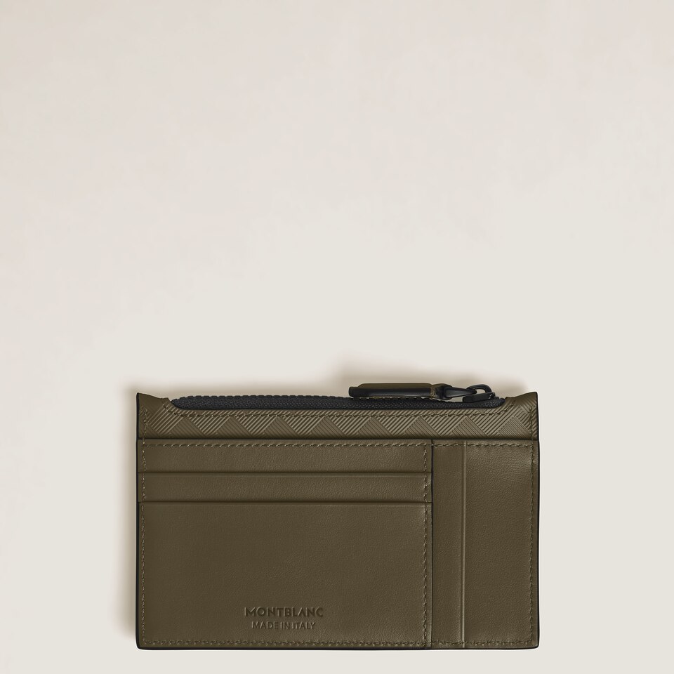 Card Holder 8cc with Zip in Extreme Leather - 2