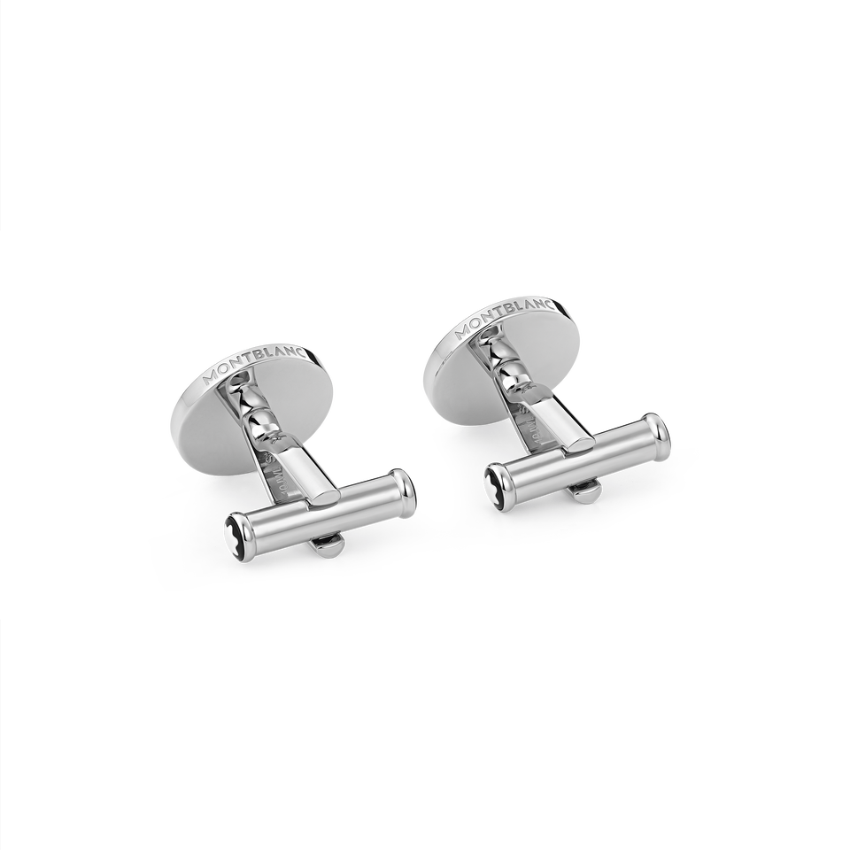 Star Cufflinks with Onyx Inlay - 3