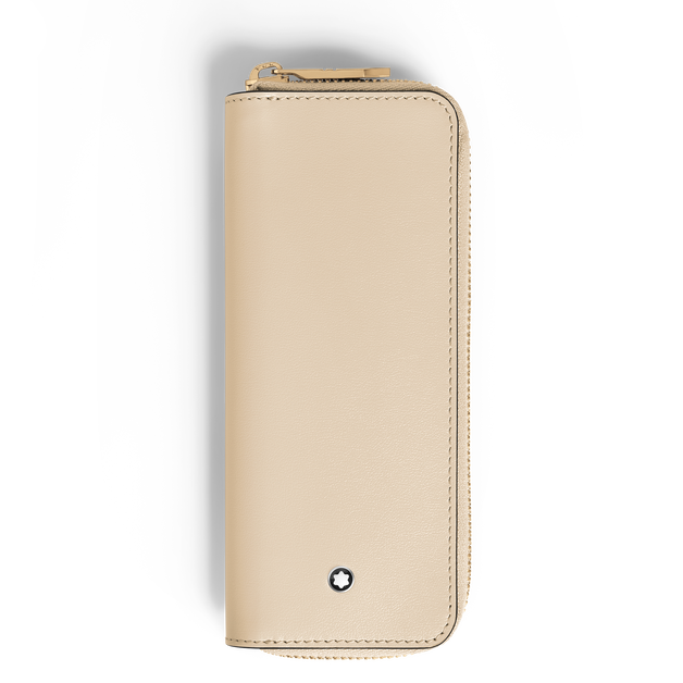 2-Pen Pouch with Zip in Meisterst&uuml;ck Leather - 1