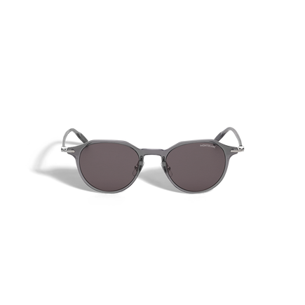 Round Sunglasses with Grey Injected Frame