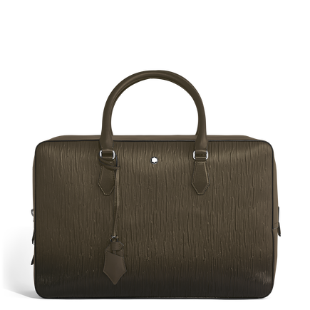 Borsa Weekender 45 in Pelle Corteccia Sfumato