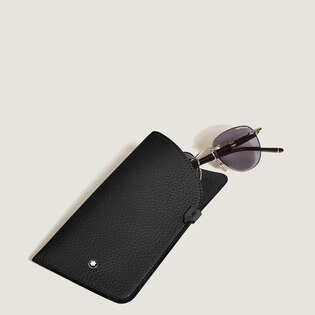 Eyewear Pouch in Grain Leather