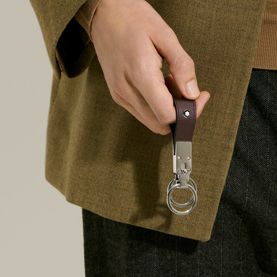 Loop Key Holder in Sartorial Leather - 2