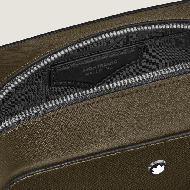 Small Wash Bag in Sartorial Leather - 4