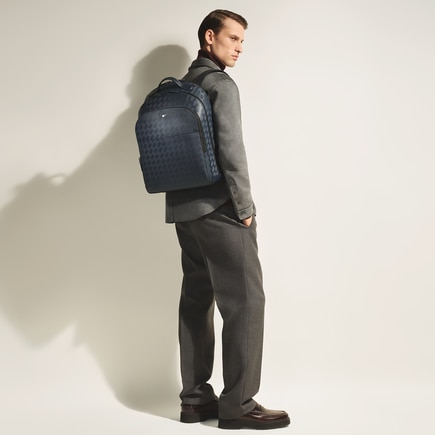 Large Backpack with 3 Compartments in Extreme Leather
