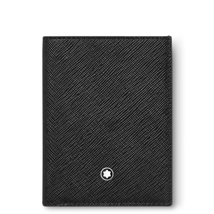 Mini Portefeuille 4cc en Cuir Sartorial