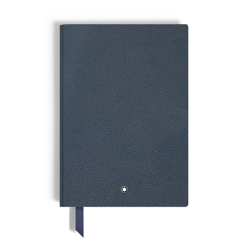 Medium Notebook in Grain Leather, Lined Pages - 1