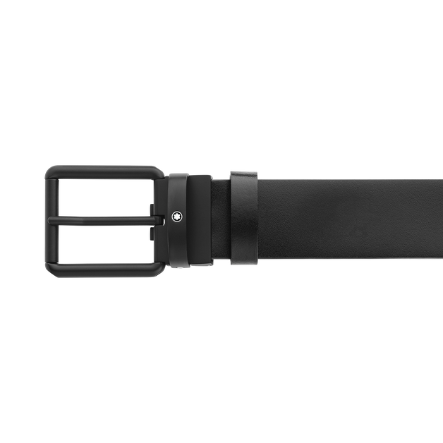 Ceinture Réversible Rectangulaire 35 mm en Cuir Sartorial - 4