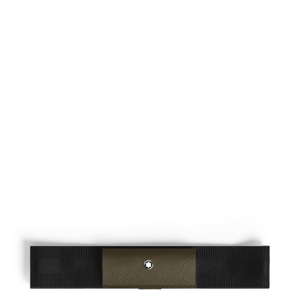 1-Pen Loop with Elastic Band in Sartorial Leather