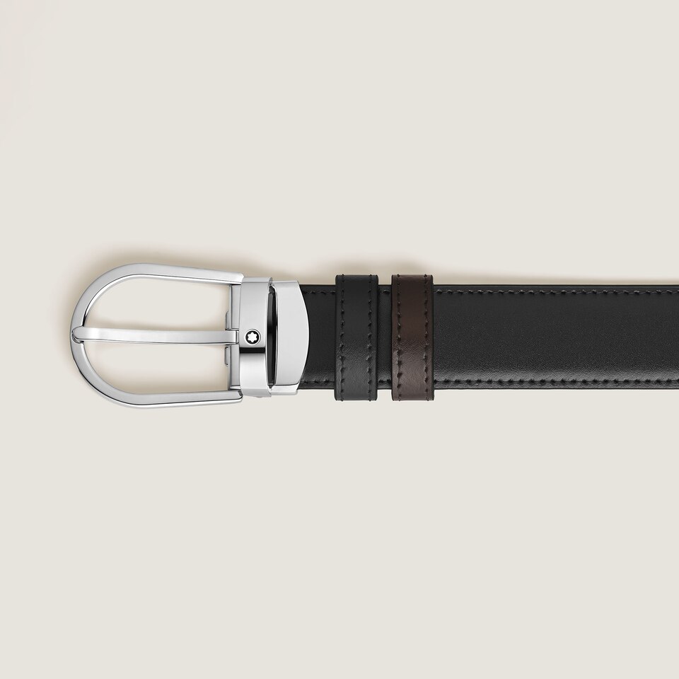 Horseshoe 30&nbsp;mm Reversible Belt in Meisterst&uuml;ck Leather - 3