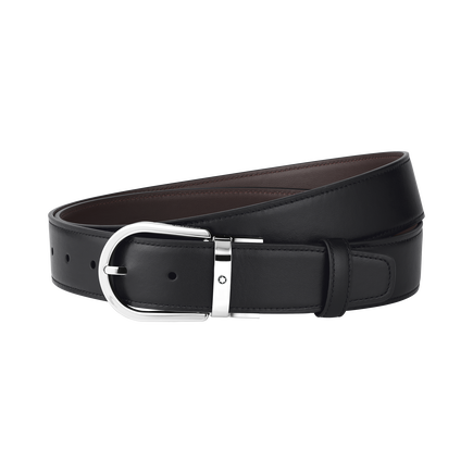 Horseshoe 35 mm Reversible Belt in Leather