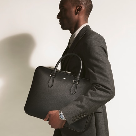 Medium Briefcase in Sartorial Leather