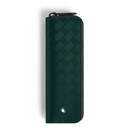 1-Pen Pouch with zip in Extreme Leather