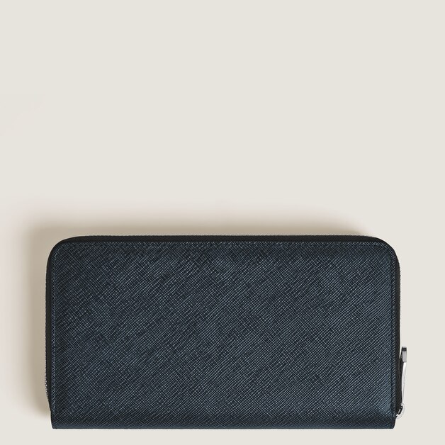 Continental Wallet 12cc with zip in Sartorial Leather - 2