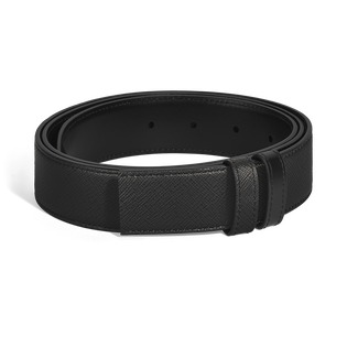 Black Sartorial/black Meisterst&uuml;ck 35mm reversible leather strap