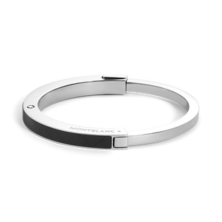 Bangle in Steel with Extreme Pattern