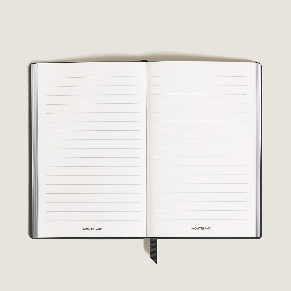 Small Notebook in Extreme Leather, Lined Pages - 2