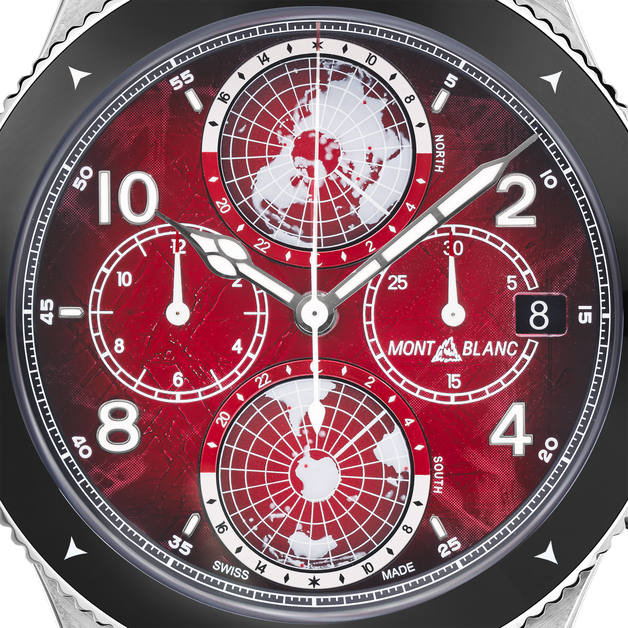 Montblanc 1858 Geosphere Chronograph 0 Oxygen Limited Edition - 290&nbsp;pi&egrave;ces - 4