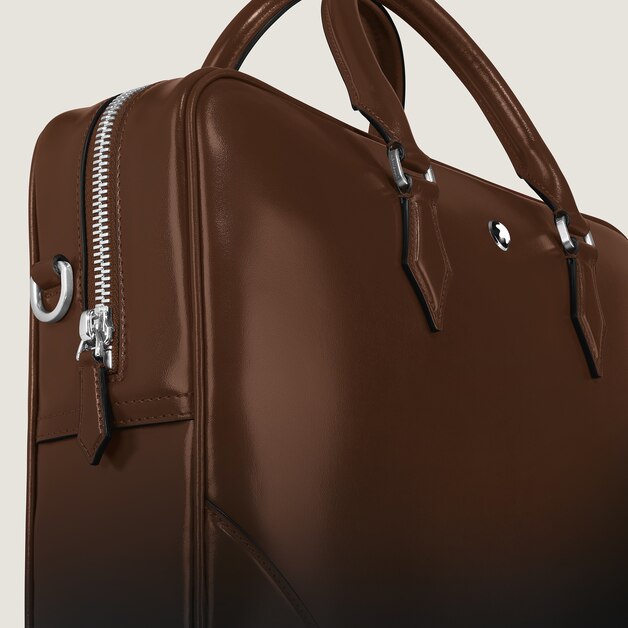 Medium Briefcase in Meisterstück Sfumato Leather - 2