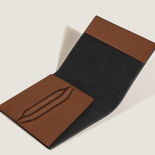 Passport Holder in Sartorial Leather - 5