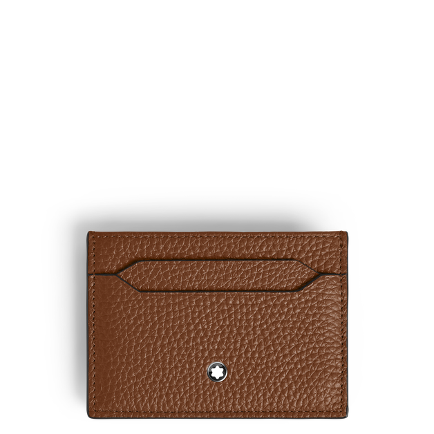 Porte-cartes 5cc en Cuir Grain&eacute; - 1