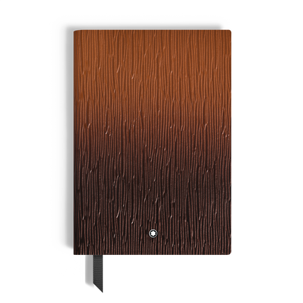Medium Notebook in Corteccia Sfumato Leather, Lined Pages