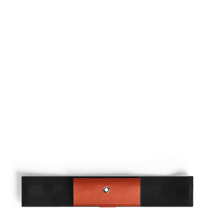 1-Pen Loop with Elastic Band in Sartorial Leather