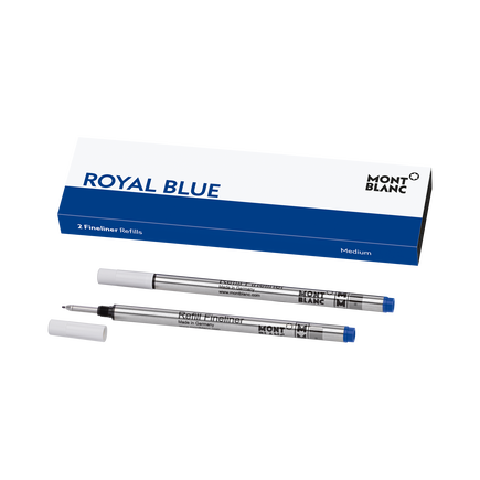 2 Fineliner Refills, Royal Blue - Medium