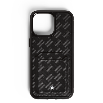 Hardshell Case for iPhone 16 Pro Max with 2cc in Extreme Leather