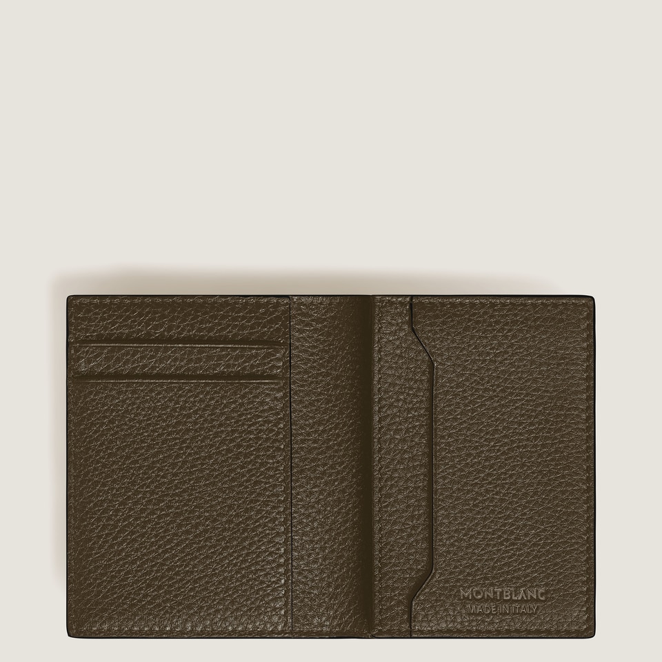 Kartenetui 4 cc aus Grain Leder - 6