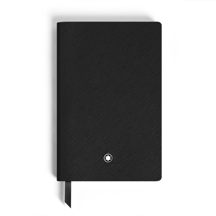 Small Notebook in Sartorial Leather, Lined Pages