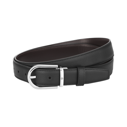 Horseshoe 30 mm Reversible Belt in Leather